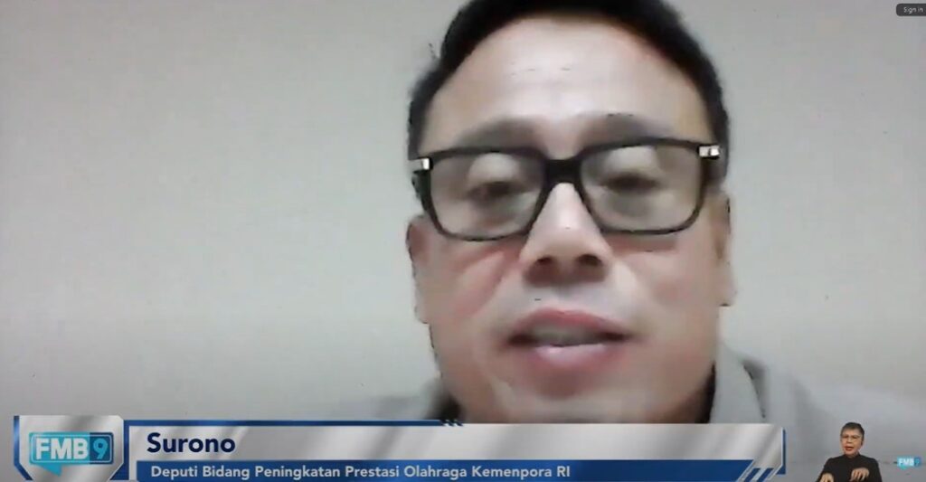 Surono, Deputi Bid. Peningkatan Prestasi Olahraga Kemenpora